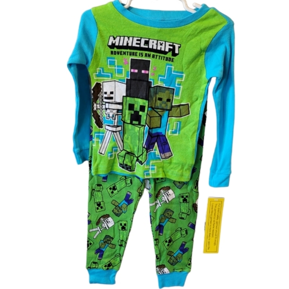 Minecraft Pajamas Minecraft Pajamas 4t Poshmark